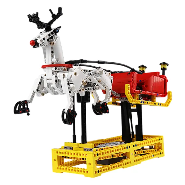 لگو مولد کینگ 10010 سورتمه گوزن کریسمس Santa Sleigh Reindeer