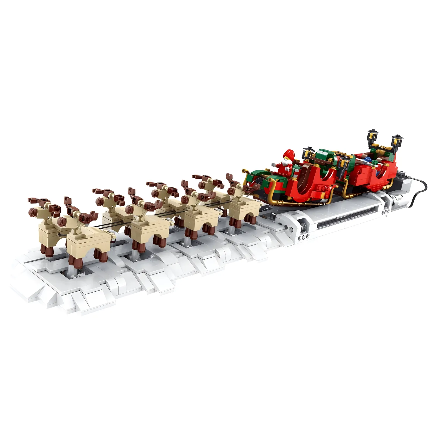 لگو مولد کینگ 10015 سورتمه بابا نوئل santa sleigh