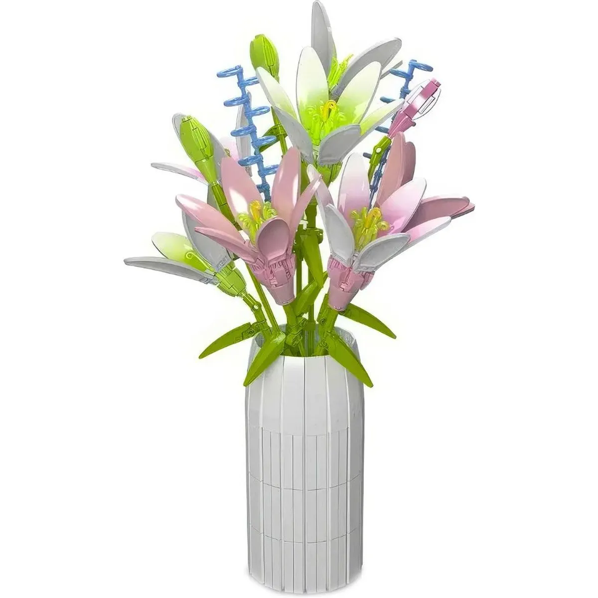 ساختنی مولد کینگ 10057 گلدان گل لیلیوم Dream Lily