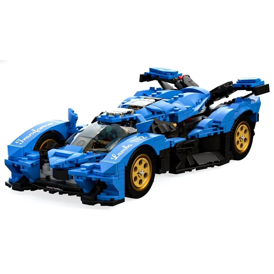 ساختنی مولد کینگ 10061 ماشین و ربات لامبورگینی Lambo V12
