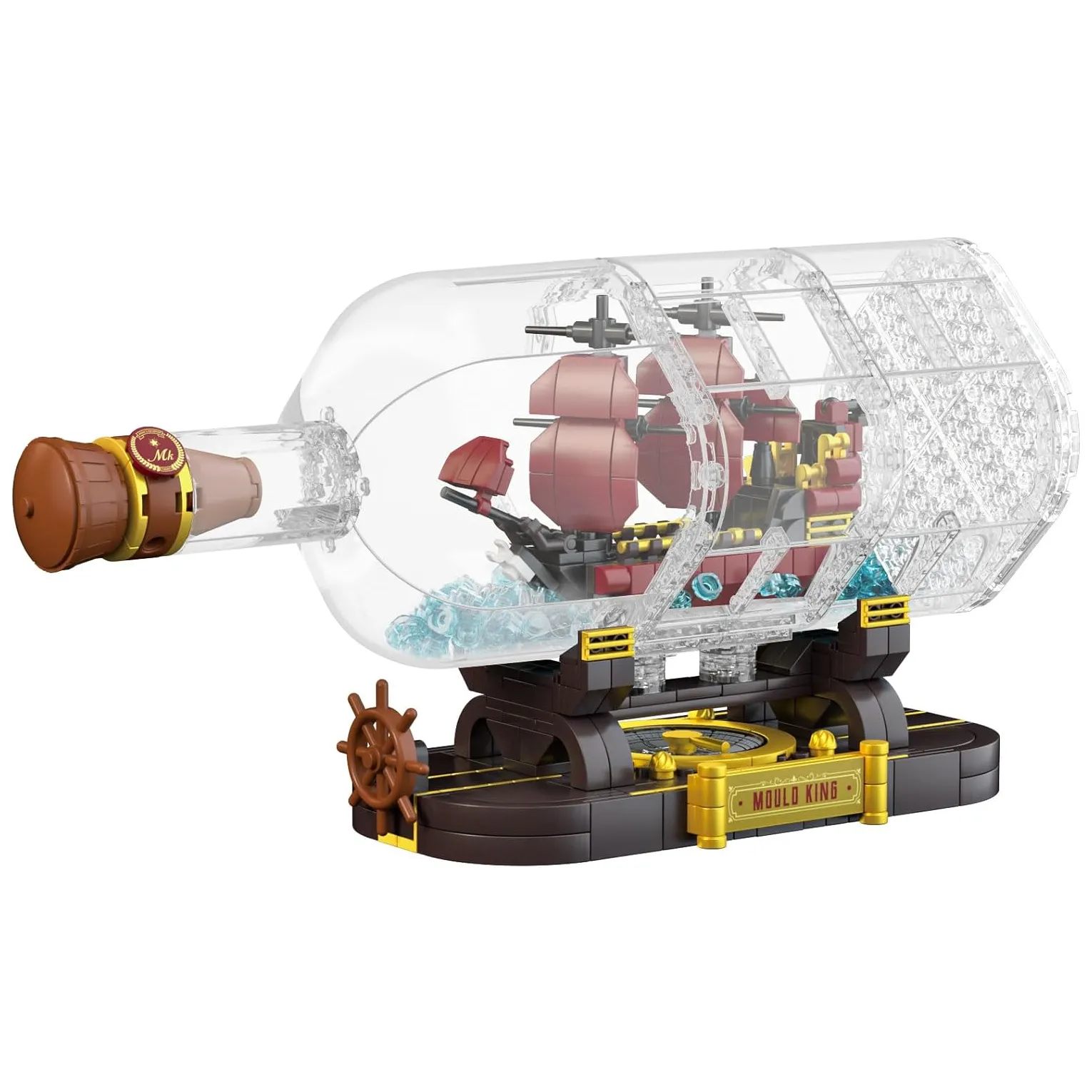 ساختنی مولد کینگ 10085 کشتی دزدان دریایی Revenge In a Bottle