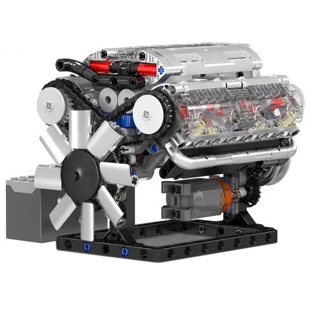 ساختنی مولد کینگ 10088 موتور 8 سیلندر V8 Engine