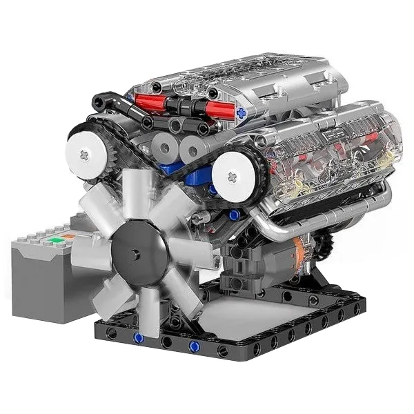 ساختنی مولد کینگ 10088 موتور 8 سیلندر V8 Engine