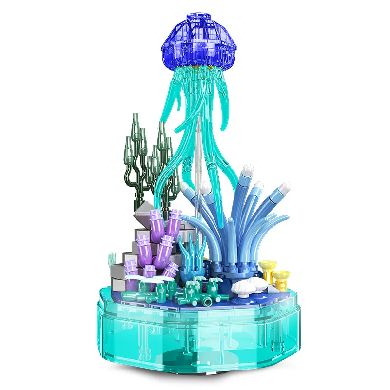 لگو مولد کینگ 10101 جعبه موسیقی عروس دریایی Jellyfish Music Box