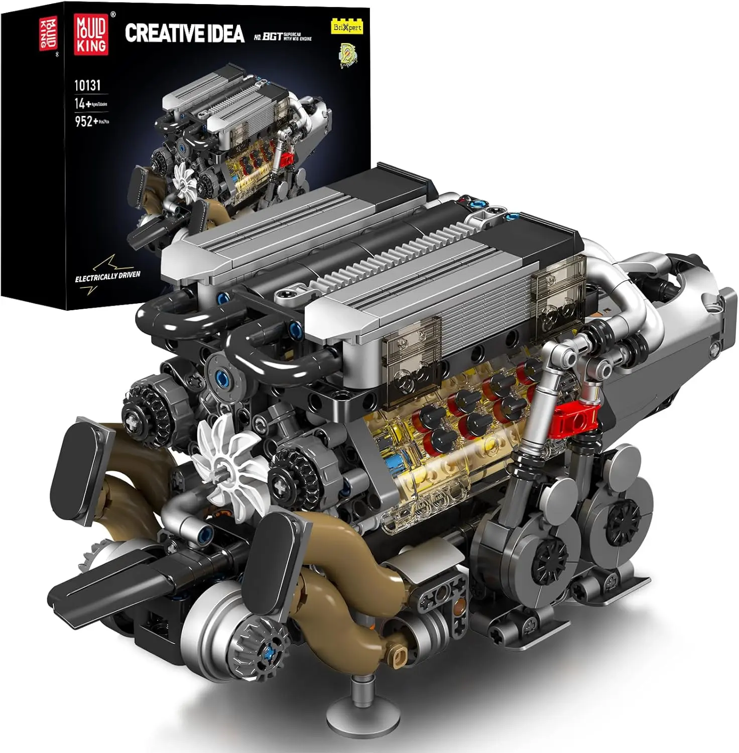 ساختنی مولد کینگ 10131 موتور سوپر اسپرت BGT W16 Engine الکتریک