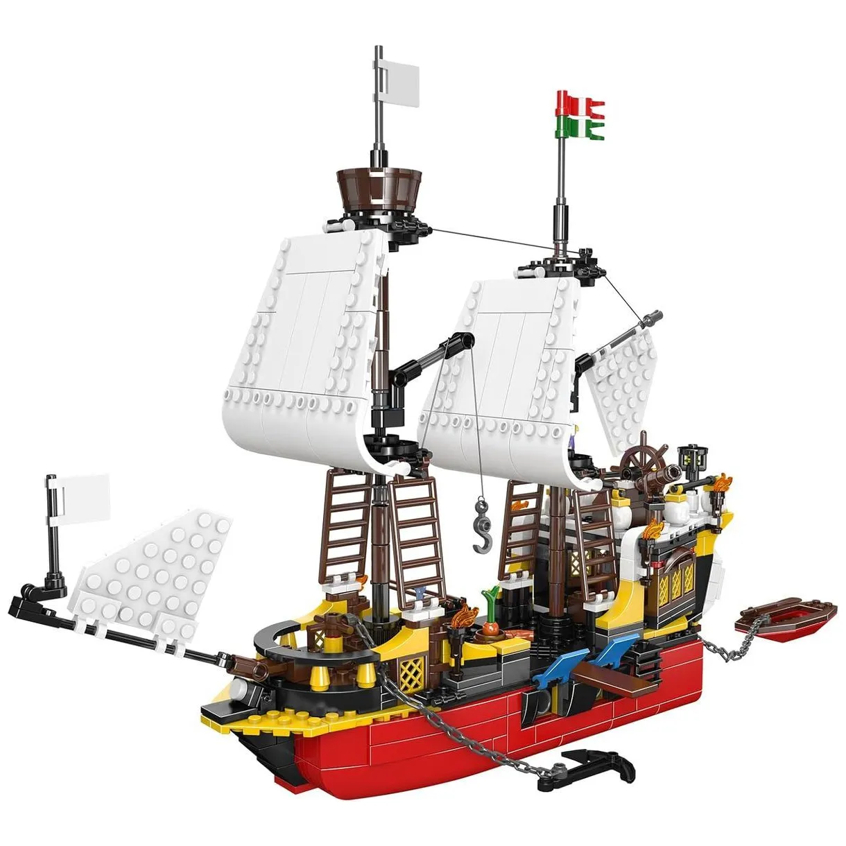 ساختنی مولد کینگ 10137 کشتی انتقام ریش قرمز RedBeard's Revenge