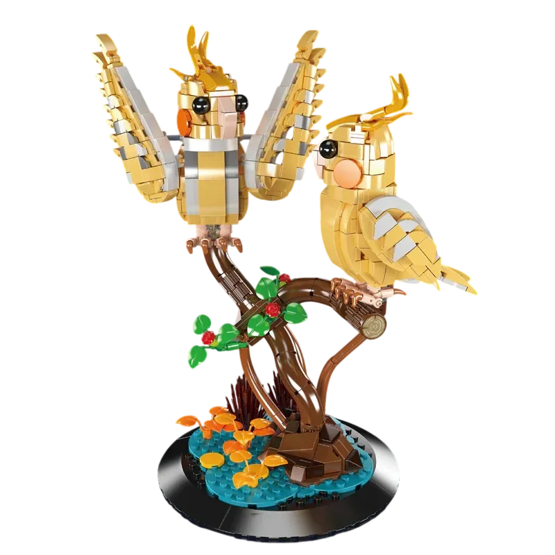 ساختنی مولد کینگ 10150 طوطی Black Capped Lory