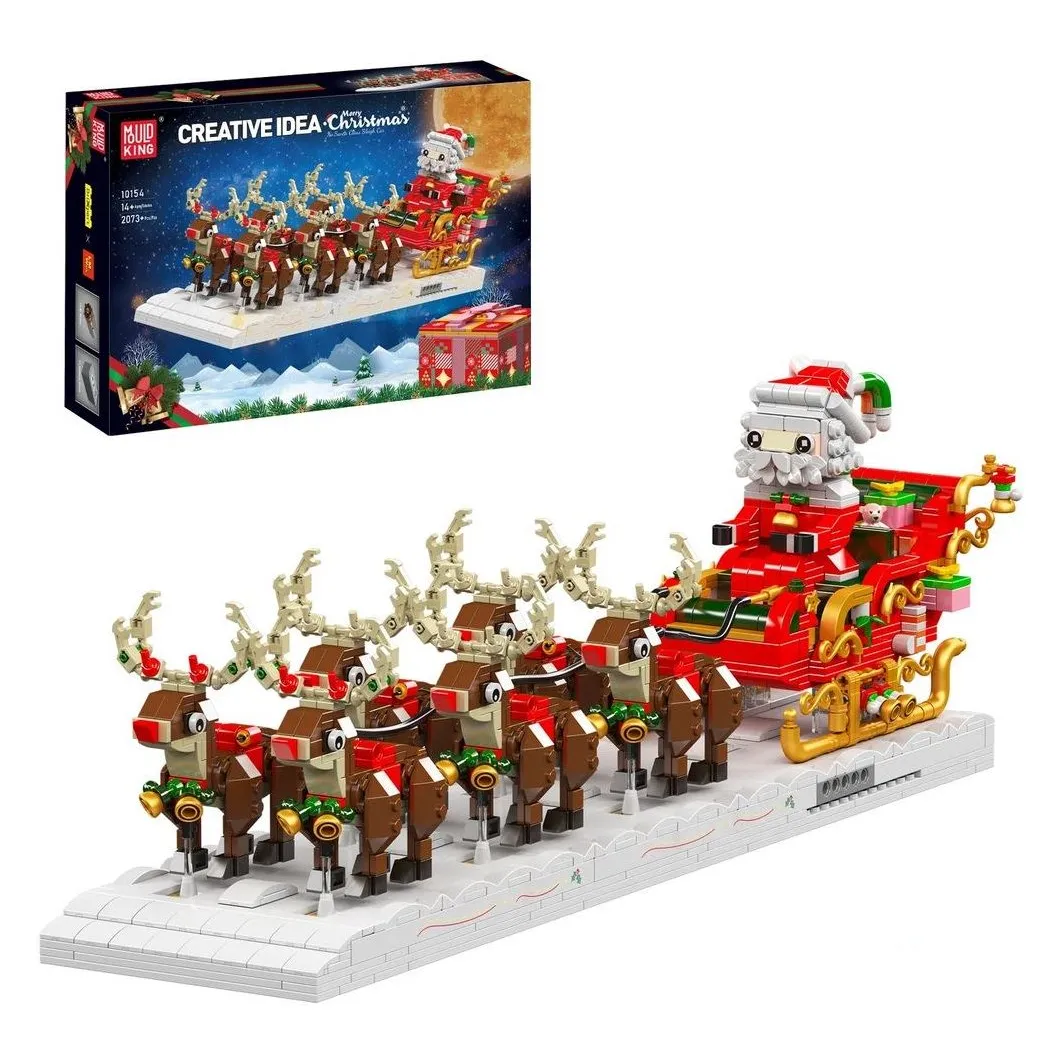 لگو مولد کینگ 10154 سورتمه بابا نوئل Santa Claus Sleigh الکتریکی