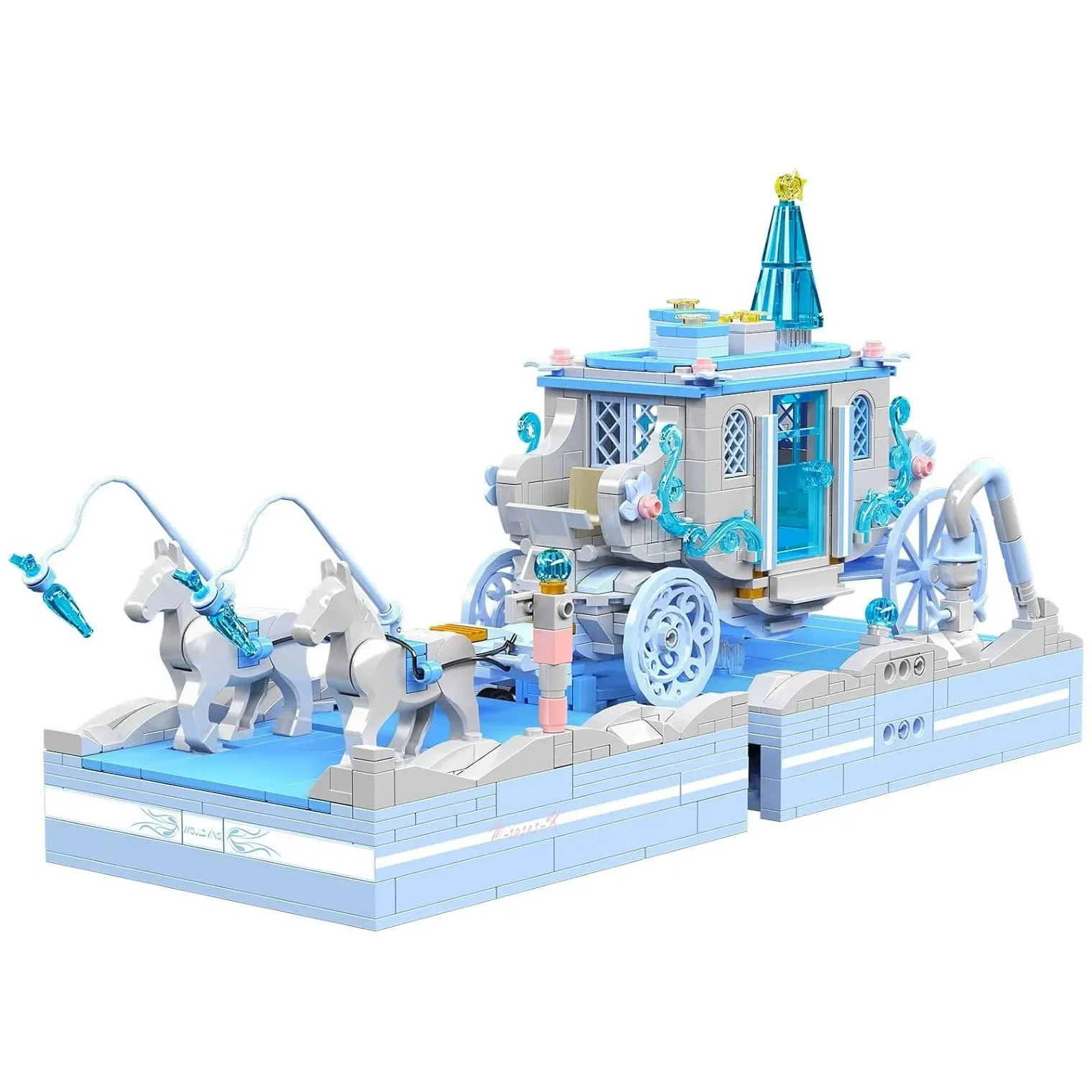 ساختنی مولد کینگ 10161 کالسکه سفید برفی Snow White Carriage
