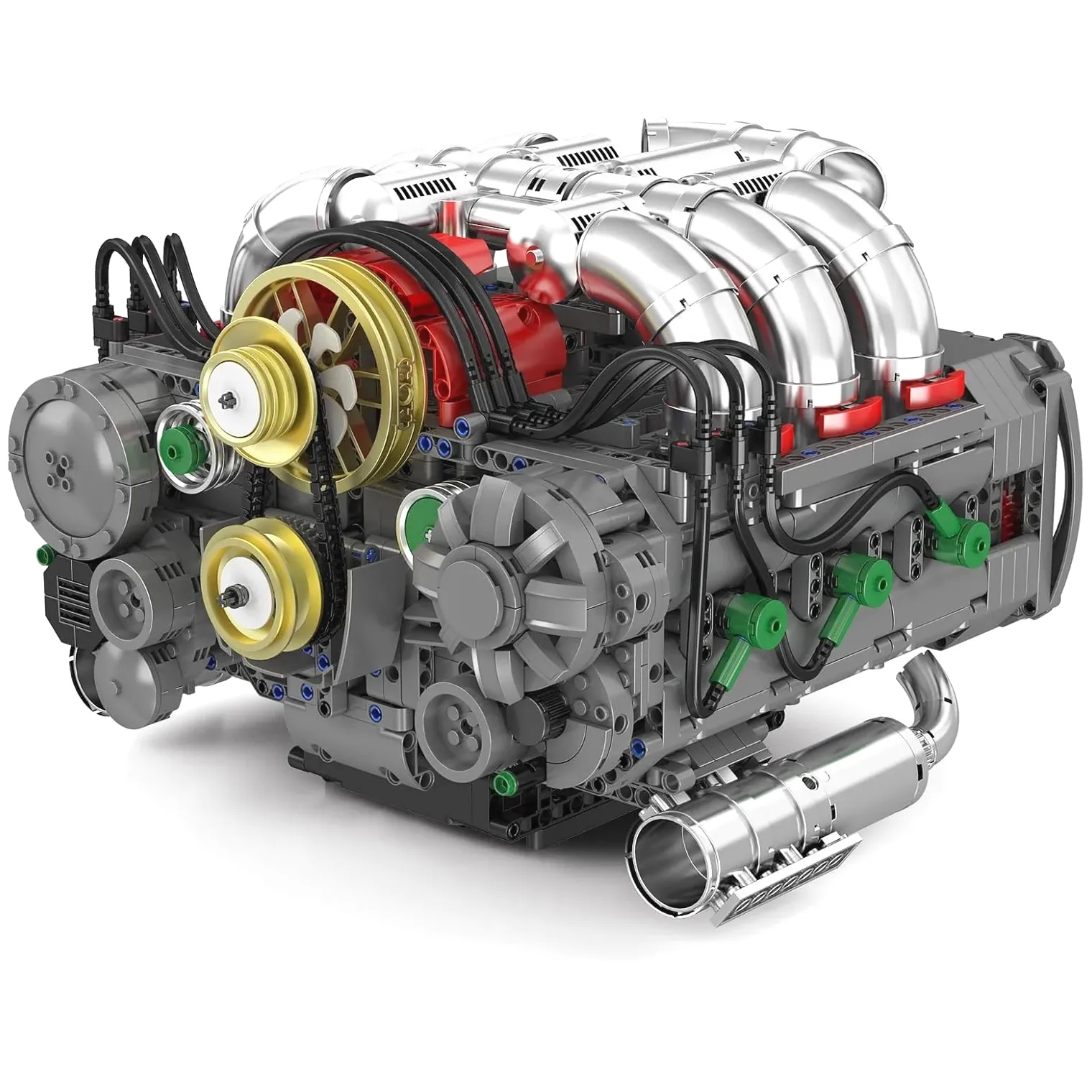 ساختنی مولد کینگ 10181 موتور 6 سیلندر فلت Flat-Six Engine