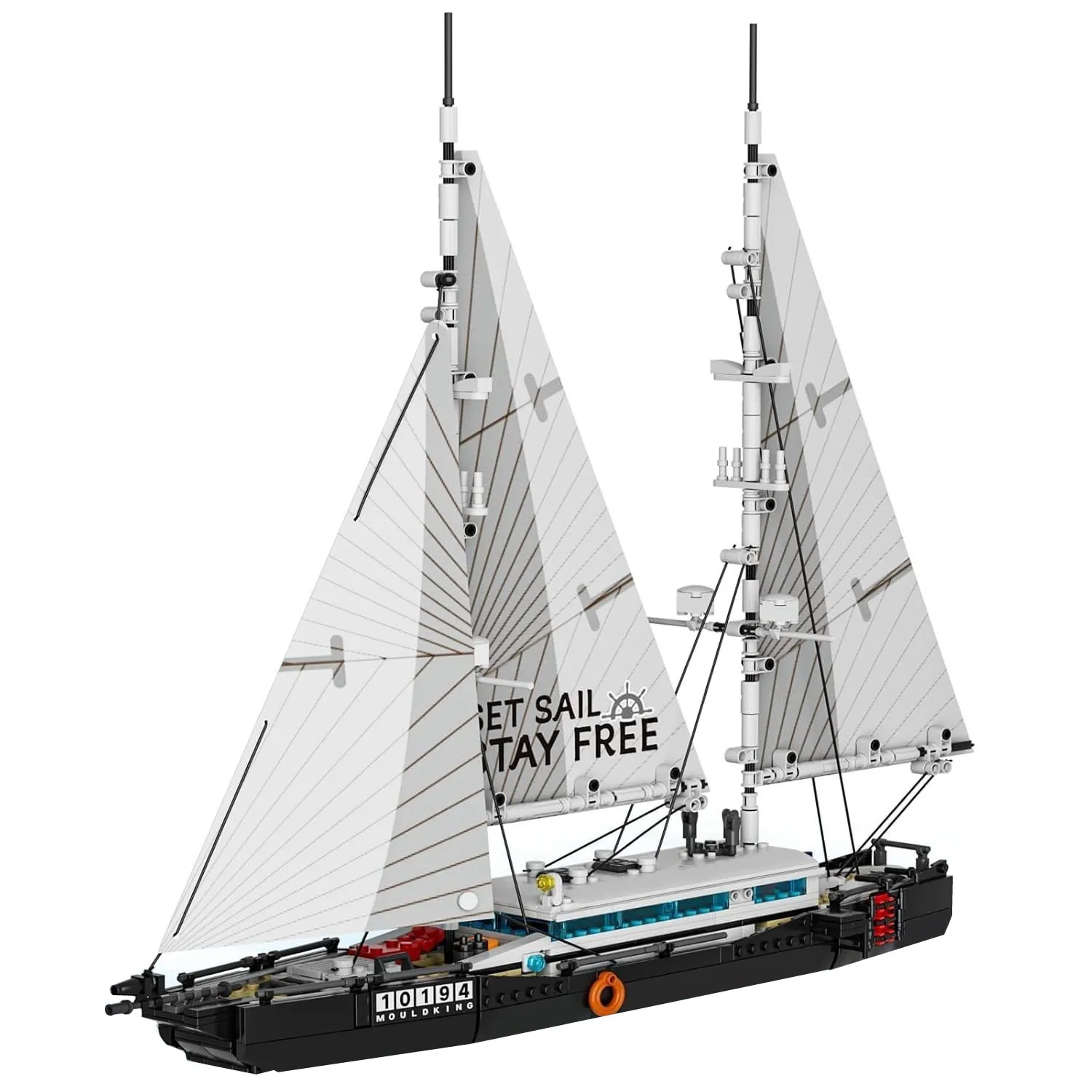 ساختنی مولد کینگ 10194 قایق بادبانی Modern Sailboat