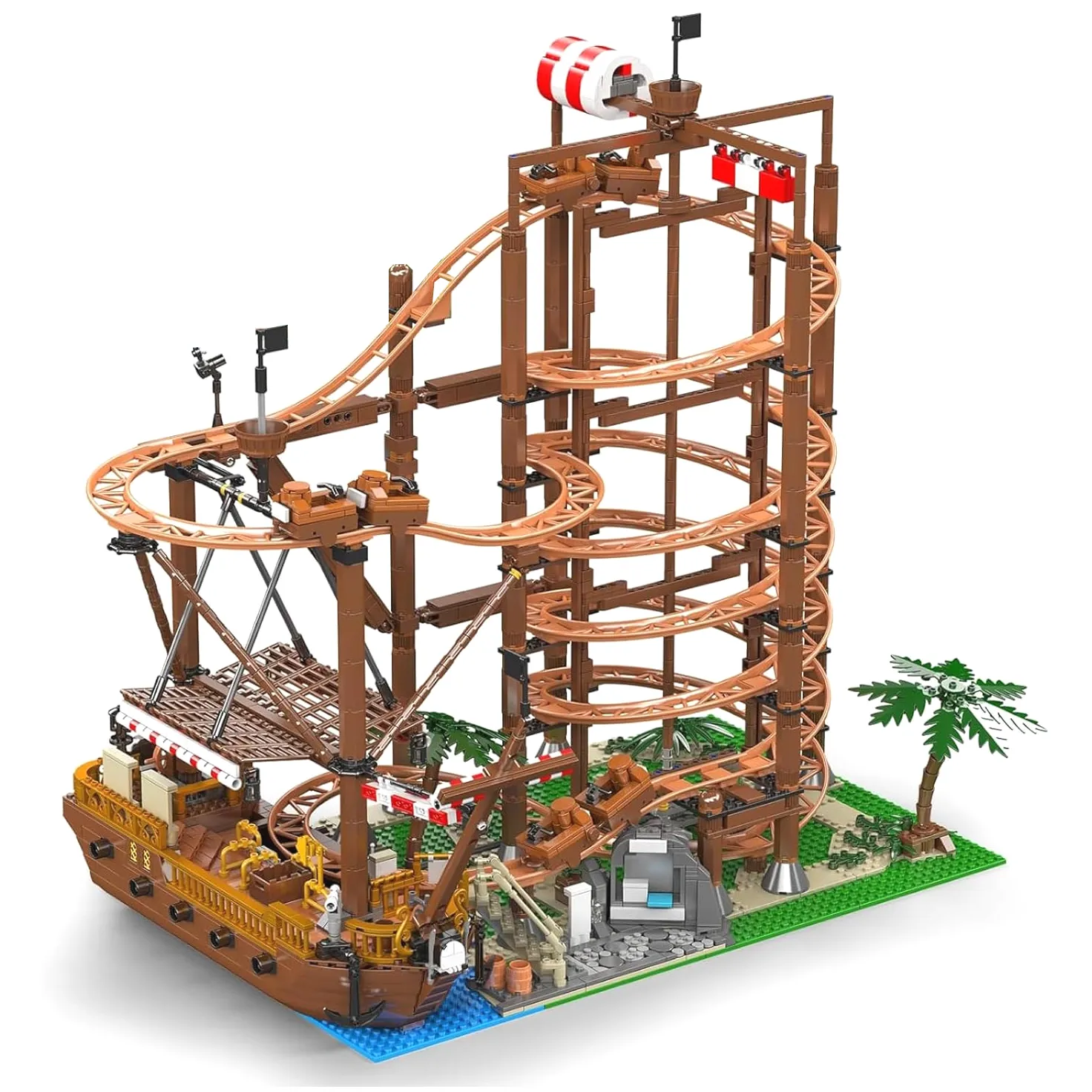 لگو مولد کینگ 11013 ترن هوایی مارپیچ Helix Roller Coaster