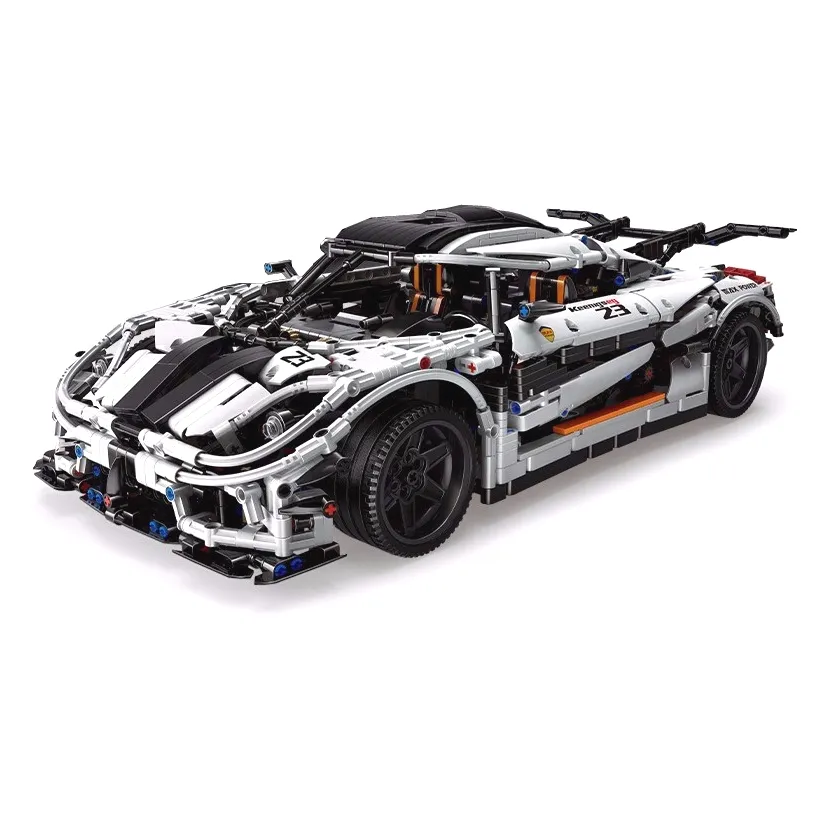 لگو مولدکینگ 13120SD ماشین اسپرت Koenigsegg white کنترلی