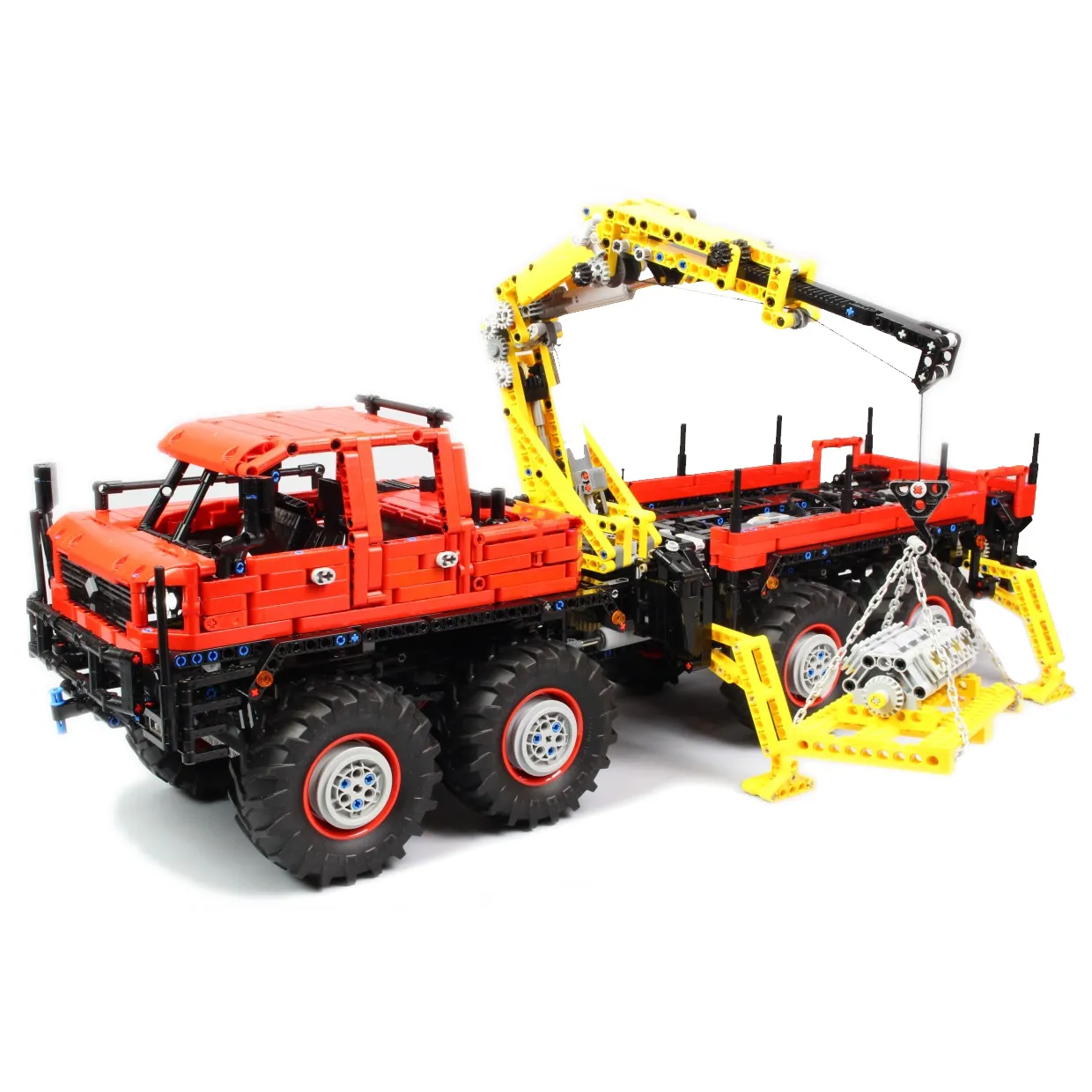 لگو مولدکینگ 13146 ماشین جرثقیل Articulated Logging کنترلی