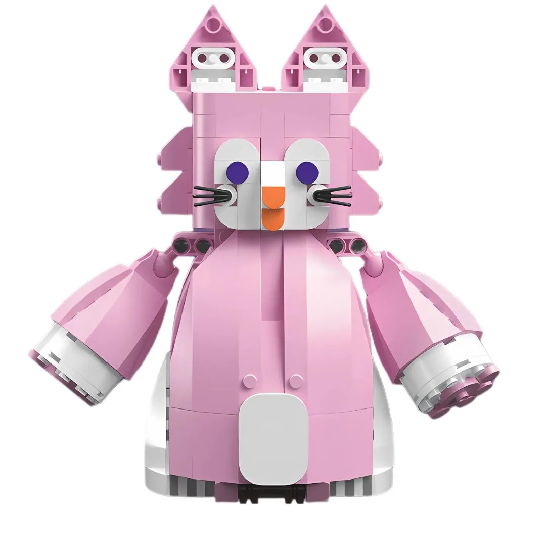ساختنی مولد کینگ 13158 ربات روباه صورتی خوش شانس Lucky pink کنترلی
