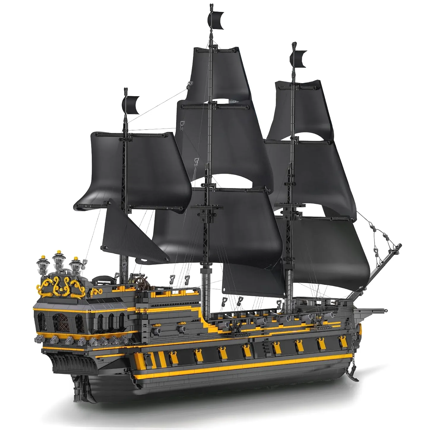 ساختنی مولد کینگ 13186 کشتی دزدان دریایی Black Pearl II