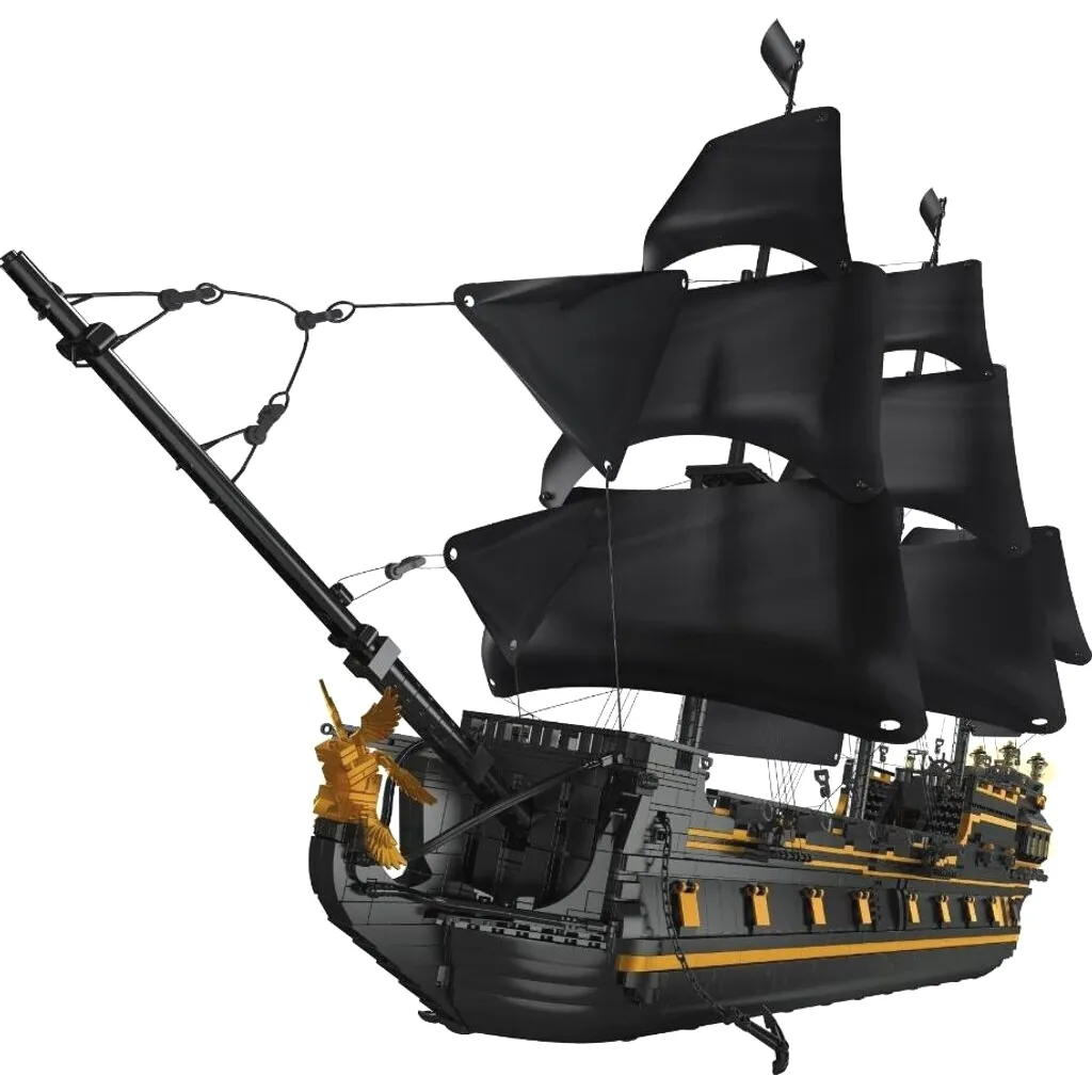 ساختنی مولد کینگ 13186 کشتی دزدان دریایی Black Pearl II