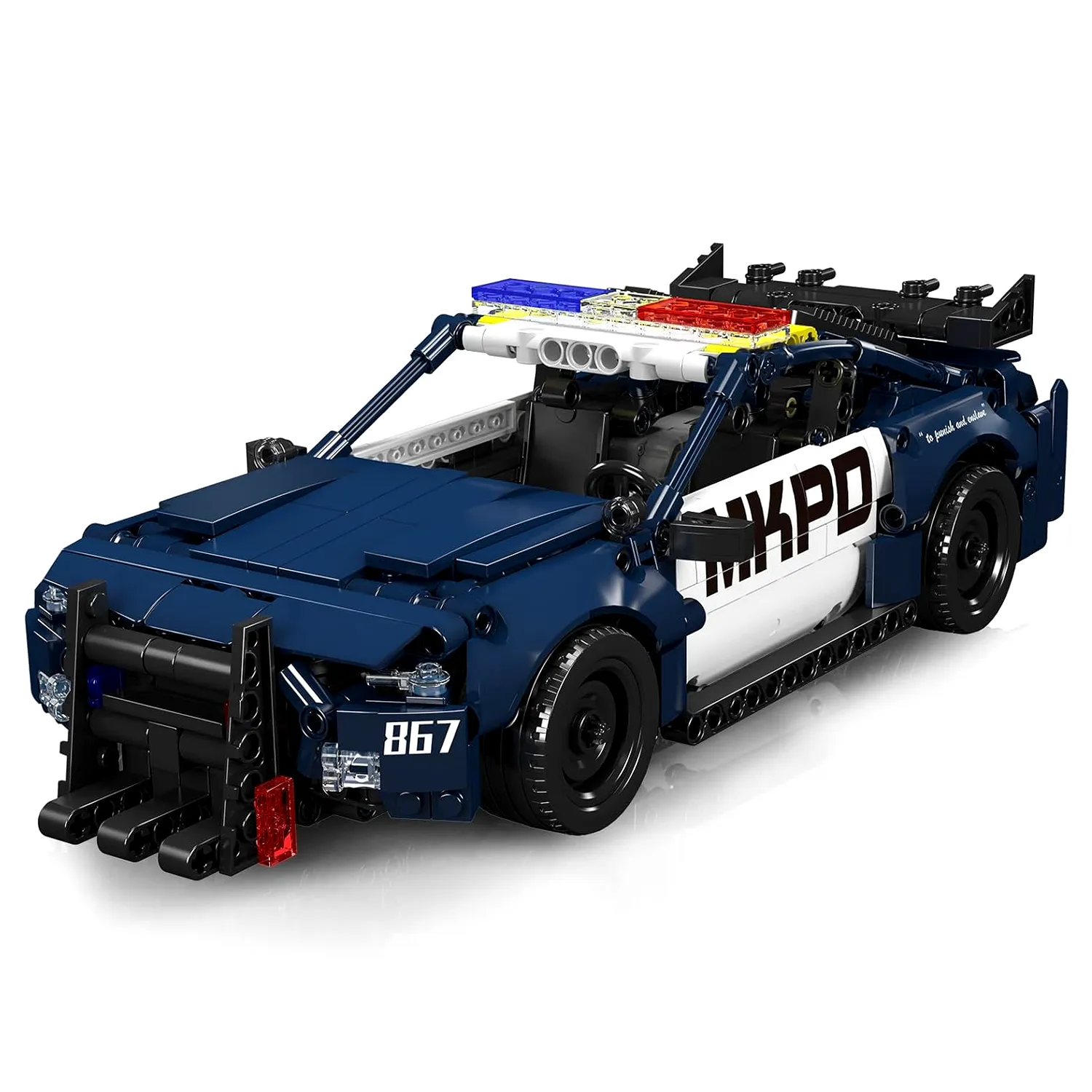 لگو مولدکینگ 15073 ماشین پلیس Ford Mustang Barricade عقب کش