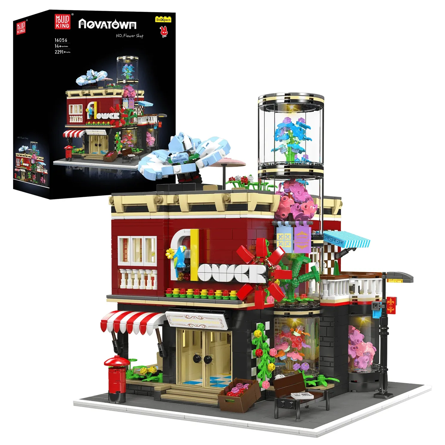 ساختنی مولد کینگ 16056 گل فروشی Flower Shop