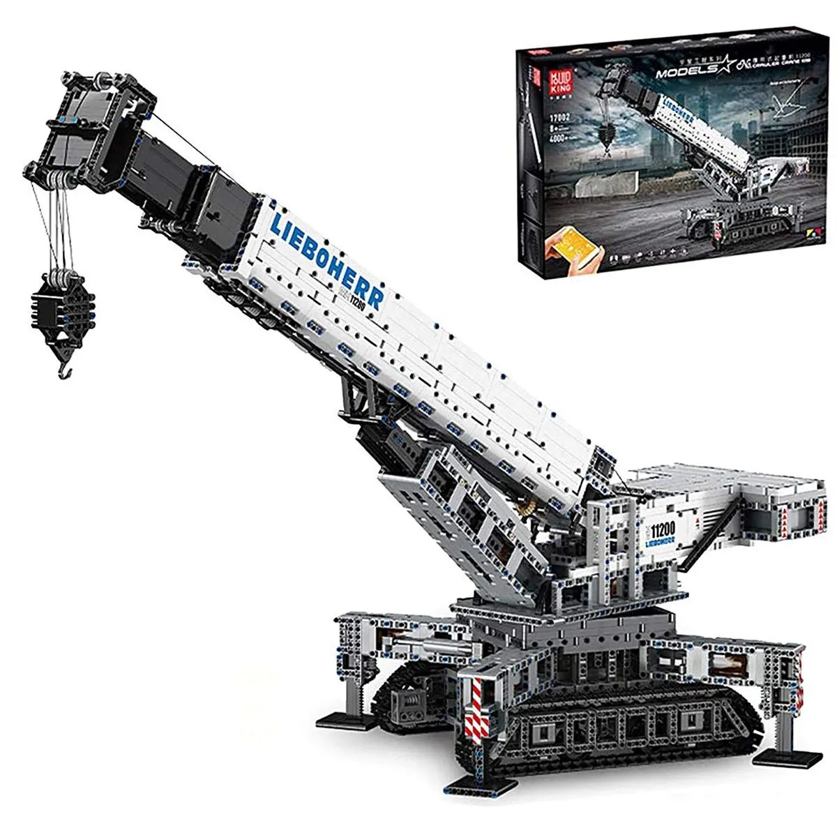 ساختنی مولد کینگ 17002 جرثقیل خزنده Crawler Crane کنترلی