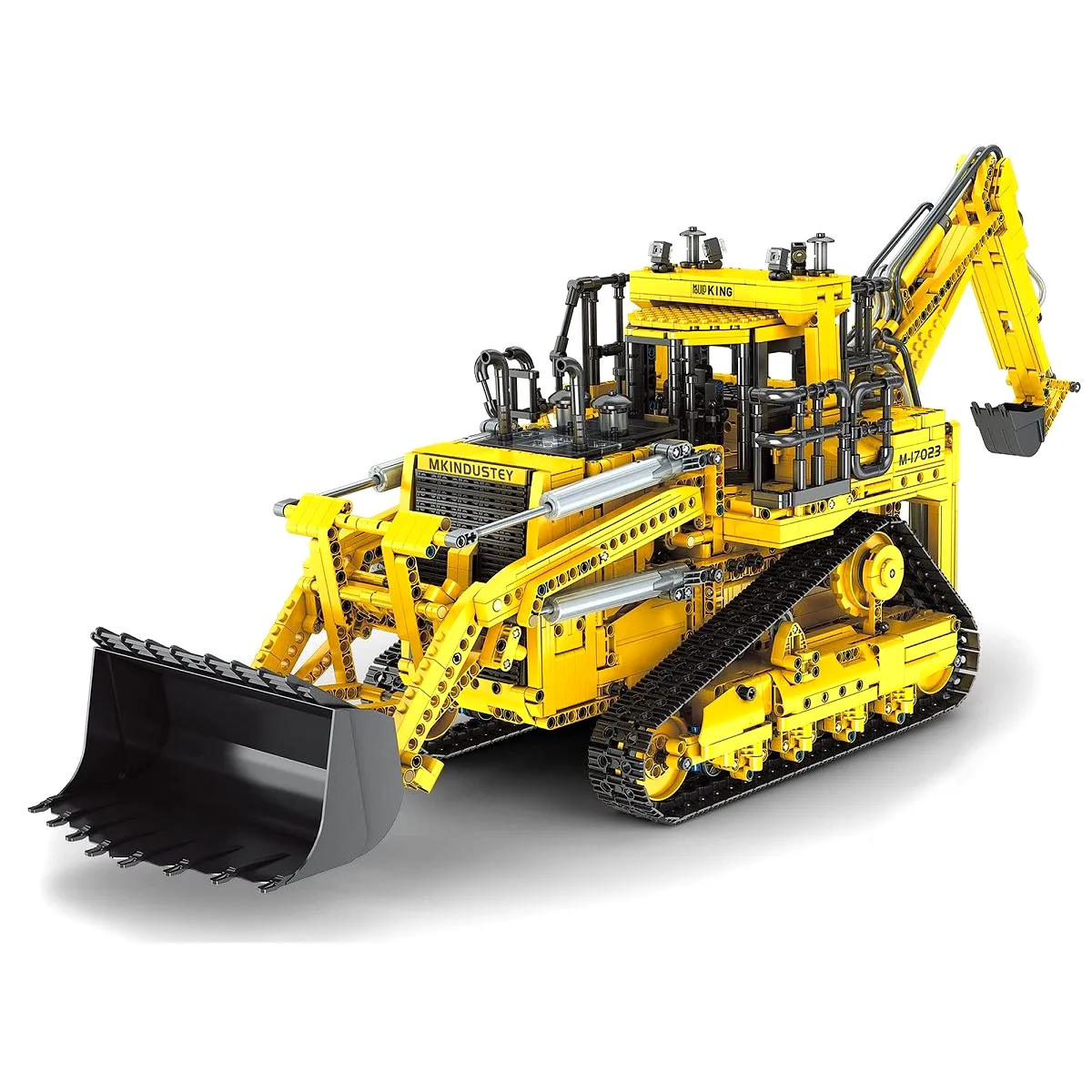 ساختنی مولد کینگ 17023 ماشین بولدوزر Pneumatic Bulldozer کنترلی