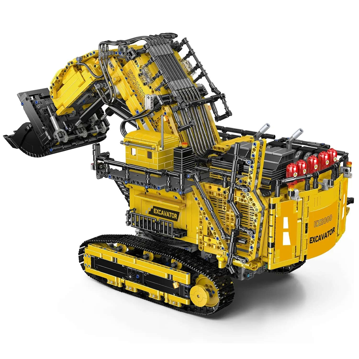 لگو مولدکینگ 17070 ماشین بیل مکانیکی Heavy duty Excavator Yellow
