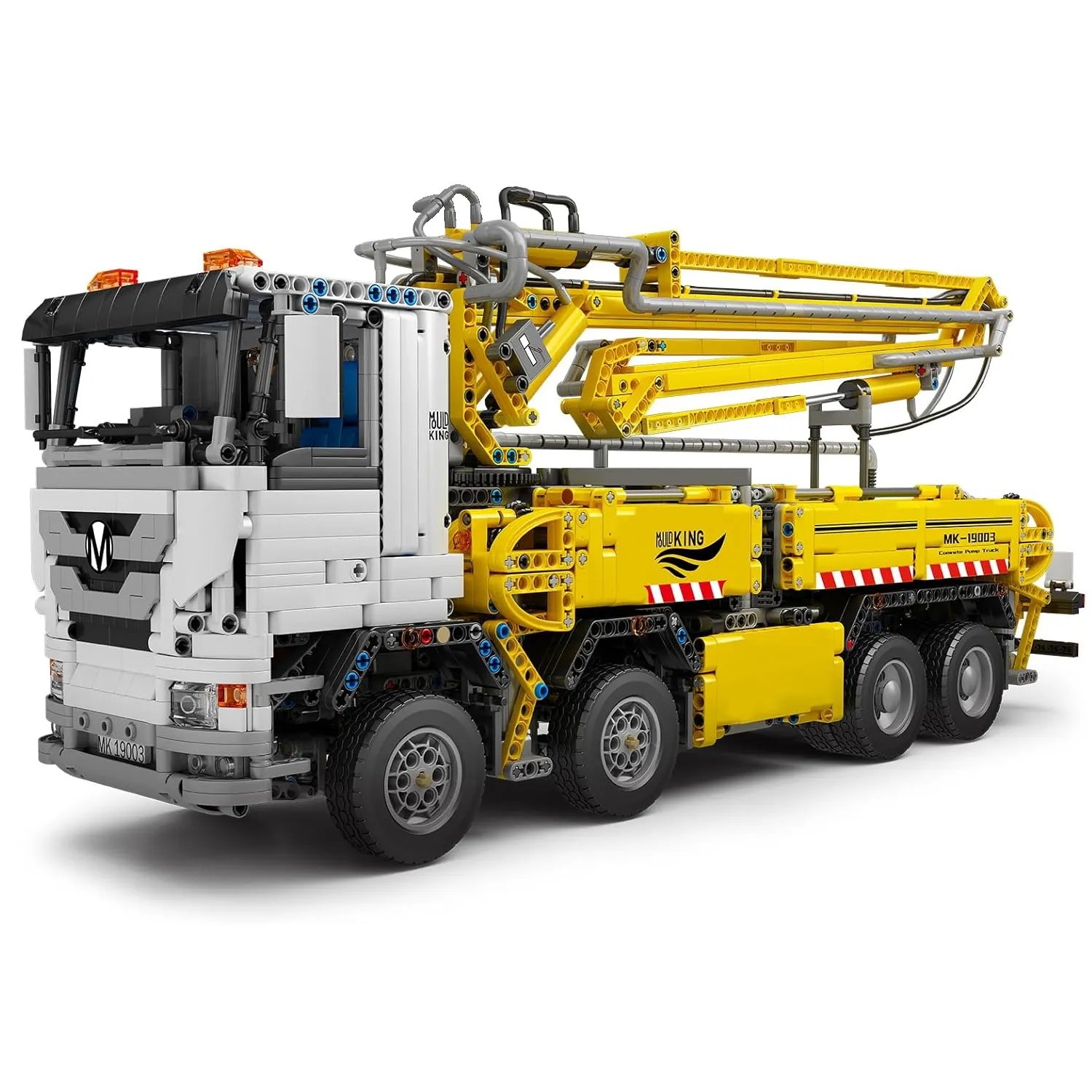 ساختنی مولد کینگ 19003 ماشین کامیون جرثقیل pneumatic concrete truck کنترلی