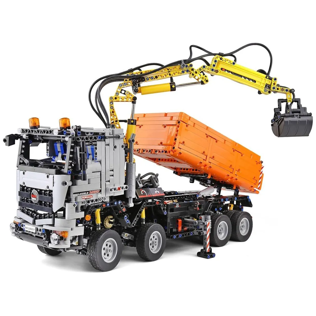 ساختنی مولد کینگ 19007 ماشین کامیون جرثقیل pneumatic truck کنترلی