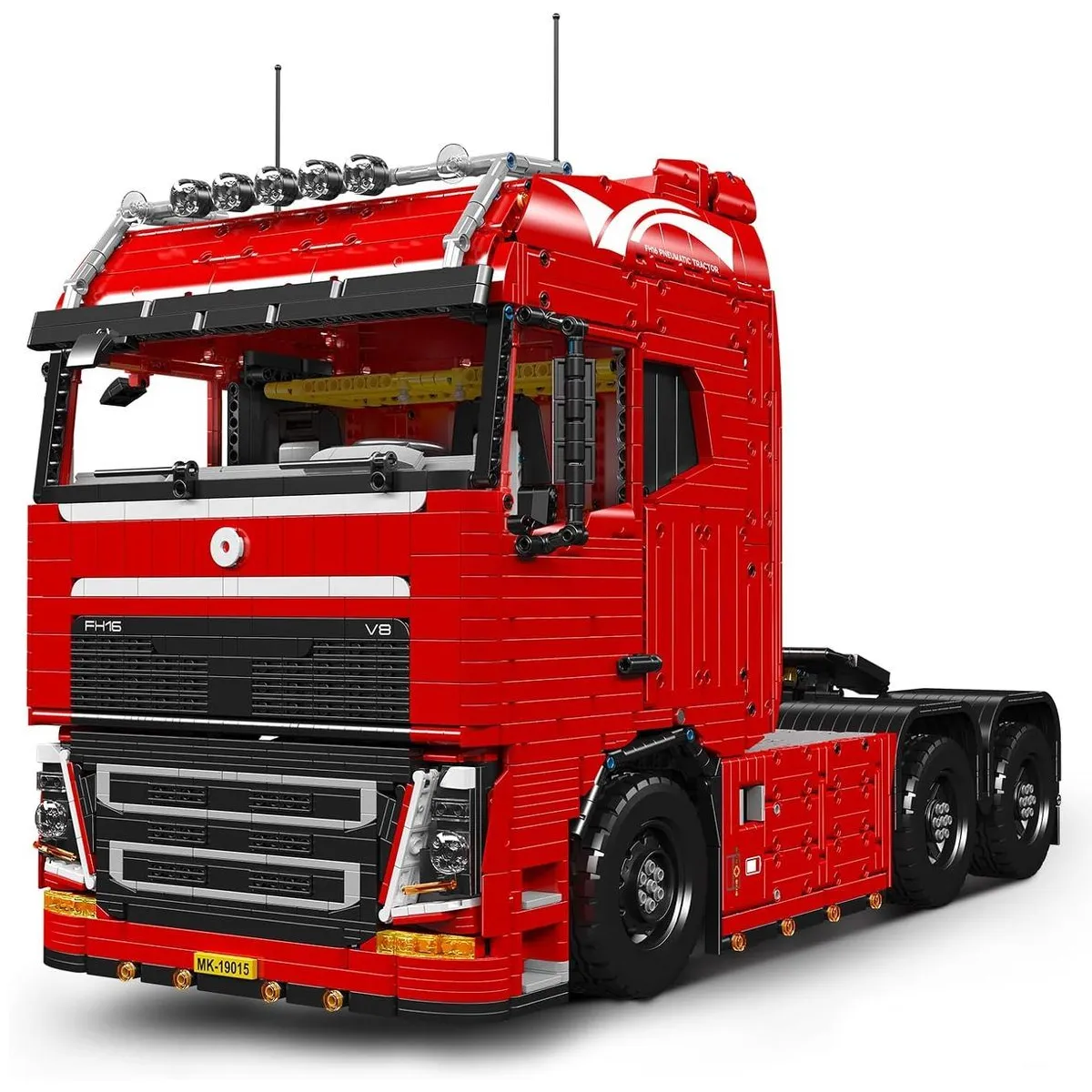 ساختنی مولد کینگ 19015 ماشین تریلی کمرشکن Pneumatic Truck کنترلی