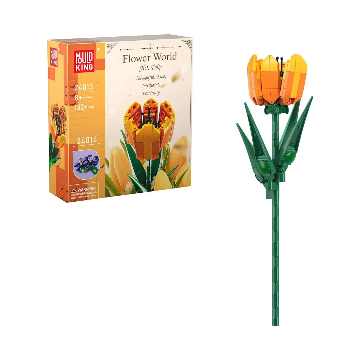 ساختنی مولد کینگ 24013 گل لاله Tulip Flower