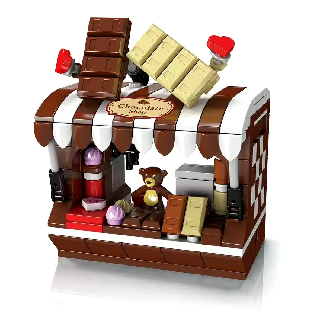 لگو مولدکینگ 24027 غرفه شکلات فروشی مینیاتوری Chocolate Shop