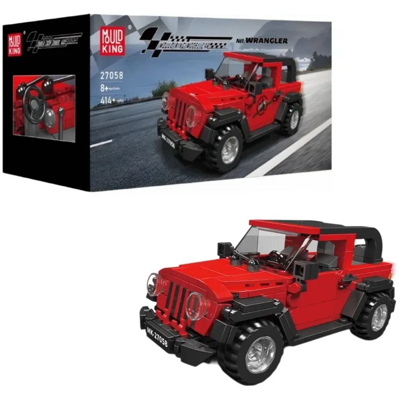 ساختنی مولد کینگ 27058 ماشین مینیاتوری Wrangler