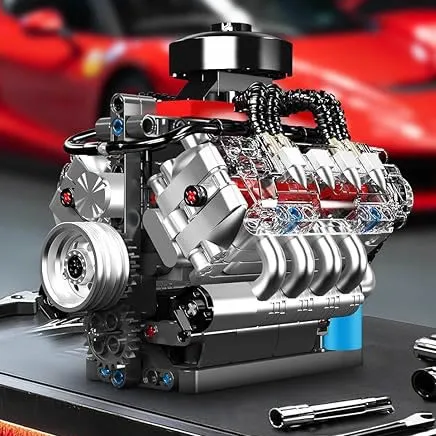 ساختنی مولد کینگ 10171 موتور 8 سیلندر LSX454 V8 Engine الکتریک