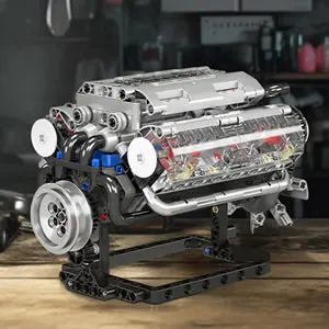 ساختنی مولد کینگ 10088 موتور 8 سیلندر V8 Engine
