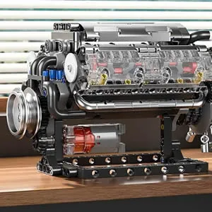 ساختنی مولد کینگ 10088 موتور 8 سیلندر V8 Engine