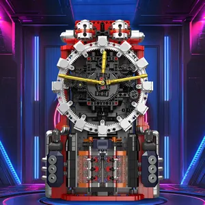 ساختنی مولد کینگ 10187 ساعت مکانیکی Cyberpunk Mechanical کنترلی