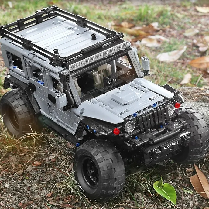 لگو مولدکینگ 15009 ماشین آفرود Jeep Wrangler Off-road ریموت دار