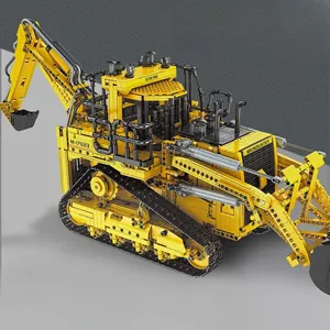 ساختنی مولد کینگ 17023 ماشین بولدوزر Pneumatic Bulldozer کنترلی