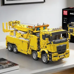 ساختنی مولد کینگ 17028 ماشین کامیون جرثقیل Road Rescue Truck کنترلی