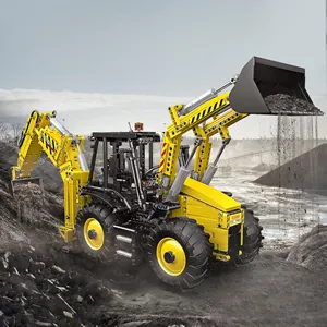 ساختنی مولد کینگ 17036 ماشین بولدوزر Bulldozer کنترلی