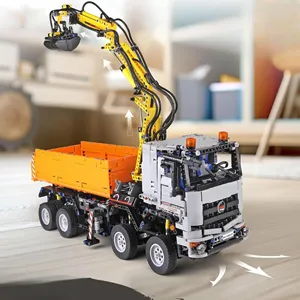 ساختنی مولد کینگ 19007 ماشین کامیون جرثقیل pneumatic truck کنترلی