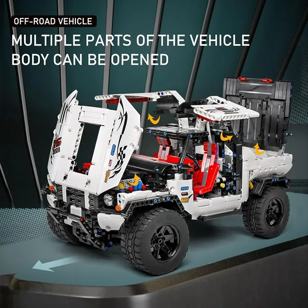 لگو مولدکینگ 18005 ماشین آفرود 4X4 Pickup ریموت دار