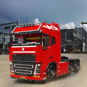 لگو مولد کینگ 19015 ماشین تریلی کمرشکن Pneumatic Truck کنترلی