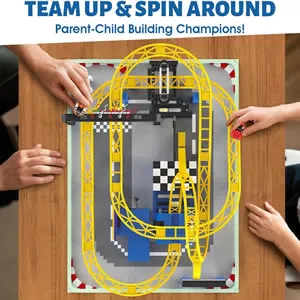 ساختنی مولد کینگ 11020 ترن هوایی گردبادی Whirlwind Coaster کنترلی