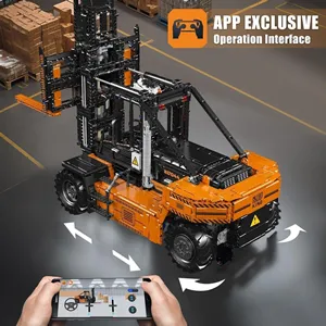 ساختنی مولد کینگ 17044 لیفتراک Heavy-Duty Forklift Orange کنترلی