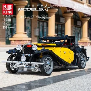 ساختنی مولد کینگ 13080sd ماشین کلاسیک بوگاتی Bugatti 50T کنترلی