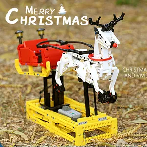 لگو مولد کینگ 10010 سورتمه گوزن کریسمس Santa Sleigh Reindeer