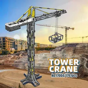 لگو مولد کینگ 17004 ماشین جرثقیل Tower Crane کنترلی