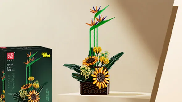 لگو مولدکینگ 10024 گل مرغ بهشتی Bird of paradise