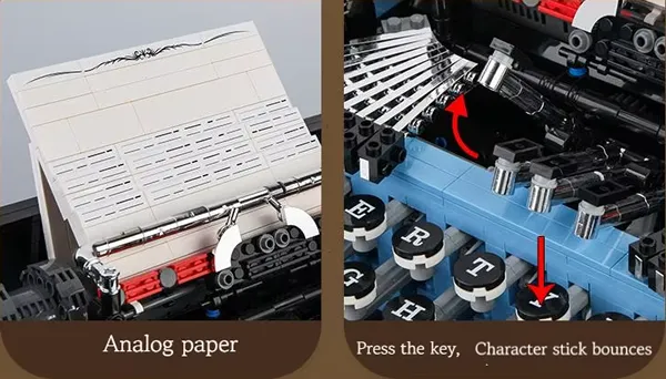 لگو مولد کینگ 10032 ماشین تحریر Typewriter